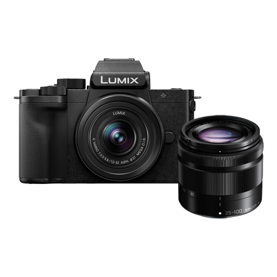 Panasonic G100D Doppel-Zoom Kit H-FS 12-32mm und H-FS 35-100mm Objektiv