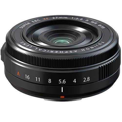 Fujifilm XF 27mm f/2.8 R WR schwarz