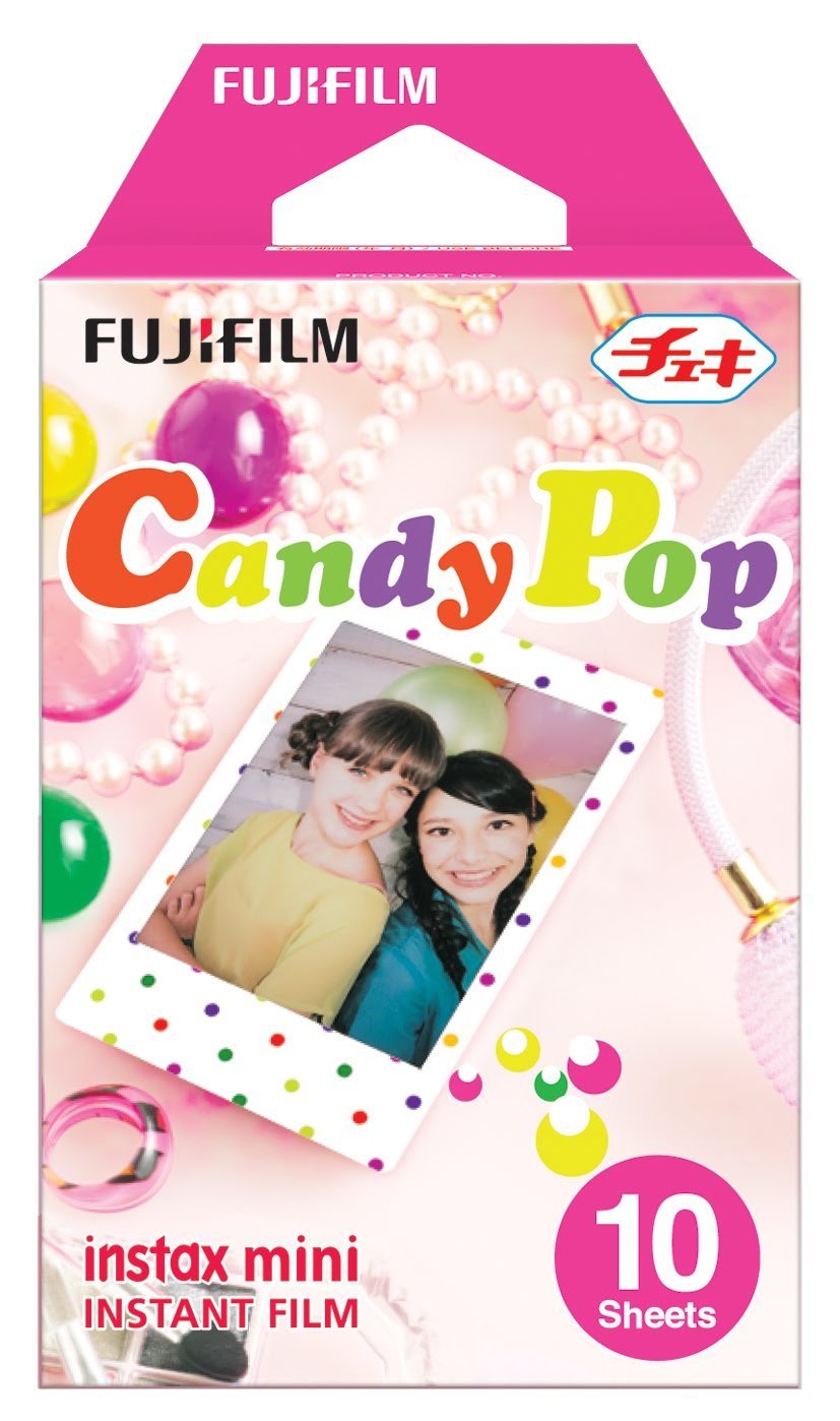 Fujifilm Instax Mini Sofortbildfilm 10 Aufnahmen Candypop