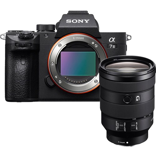 Sony Alpha 7 III Kit mit FE 24-105 f/4.0 G OSS Objektiv