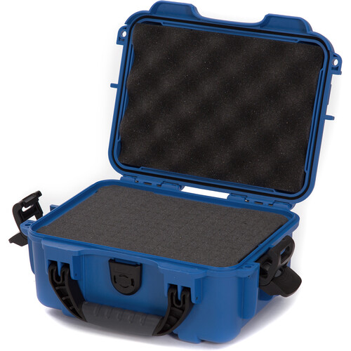 Nanuk 904 Case Gewürfelter Schaumstoff Blau