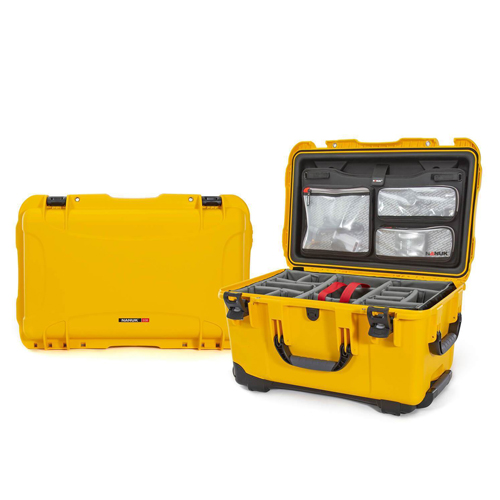 Nanuk 938 Pro Foto-Kit Gelb