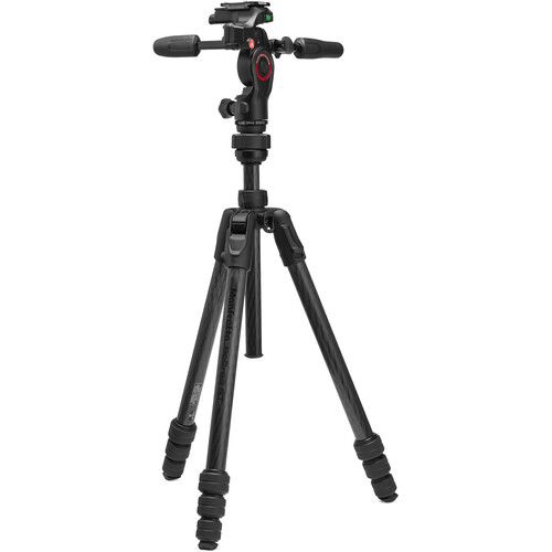 Manfrotto Befree GT PRO Carbon Stativ mit 3-Wege-Kopf