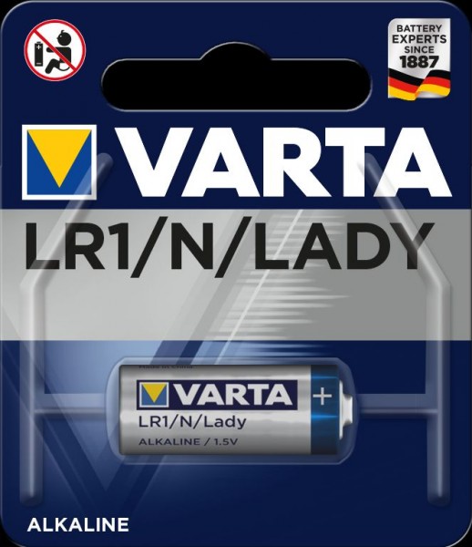 Varta Lady LR1 Alkaline Batterie