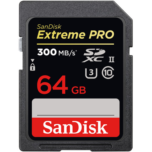 SanDisk SDXC 64GB Extreme Pro UHS-II Speicherkarte