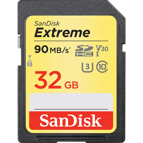 SanDisk SDHC 32GB Extreme UHS-I Speicherkarte