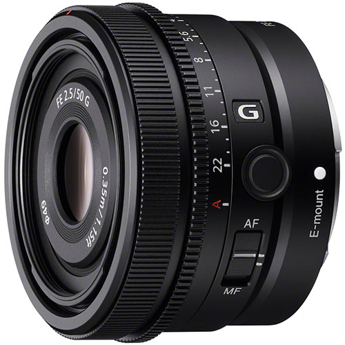 Sony FE 50mm f/2.5 G Objektiv