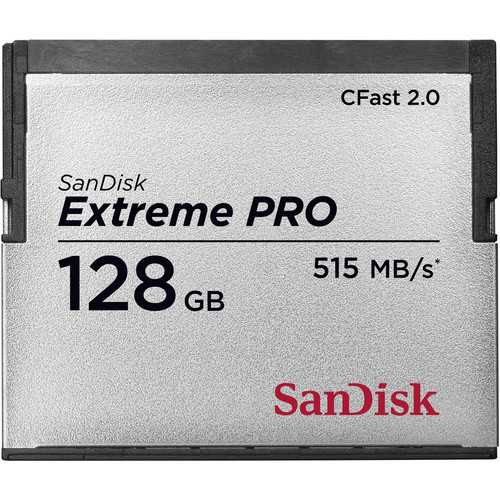 SanDisk CFast 128GB Extreme Pro 2.0 Speicherkarte