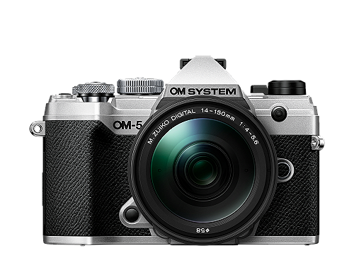 OM-System OM-5 Silber Special Edition mit 14-150mm f/4-5.6