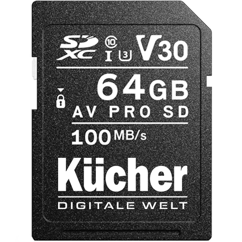 Angelbird x Kücher SD AV 64GB V30