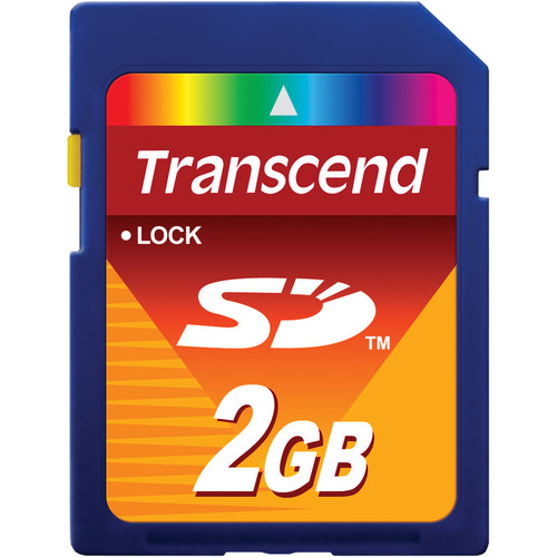 Transcend SD 2GB Speicherkarte