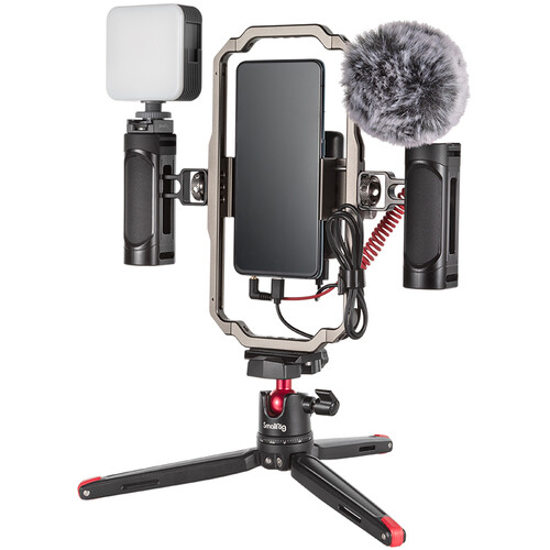 SmallRig Professional Phone Video Rig Kit für Vlogging & Live Streaming 3384