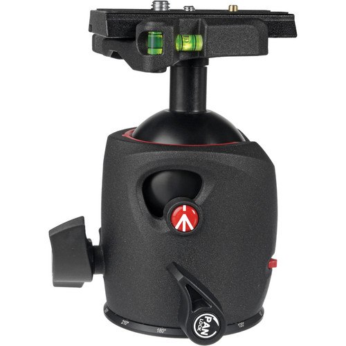 Manfrotto 057 Magnesium Kugelkopf mit 501PL Schnellwechselplatte (MH057M0Q5)