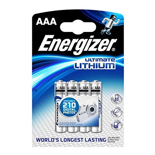 Energizer Batterie AAA Micro L92 1,5V 4er Pack Lithium