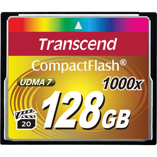 Transcend CF 128GB ExtremeSpeed 1000x Speicherkarte