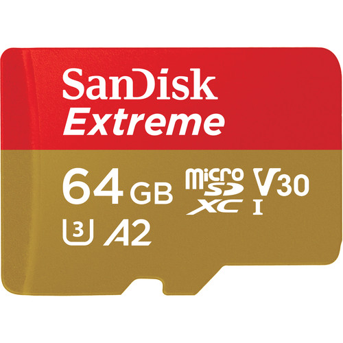 SanDisk 64GB Extreme UHS-I microSDXC 170MB Speicherkarte