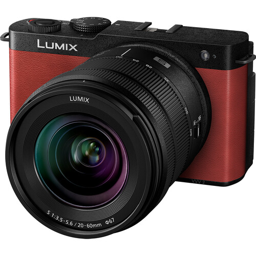 Panasonic Lumix DC-S9 Kit mit S 20-60mm Objektiv Crimson Red