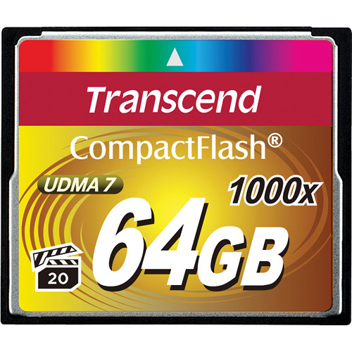 Transcend CF 64GB ExtremeSpeed 1000x Speicherkarte