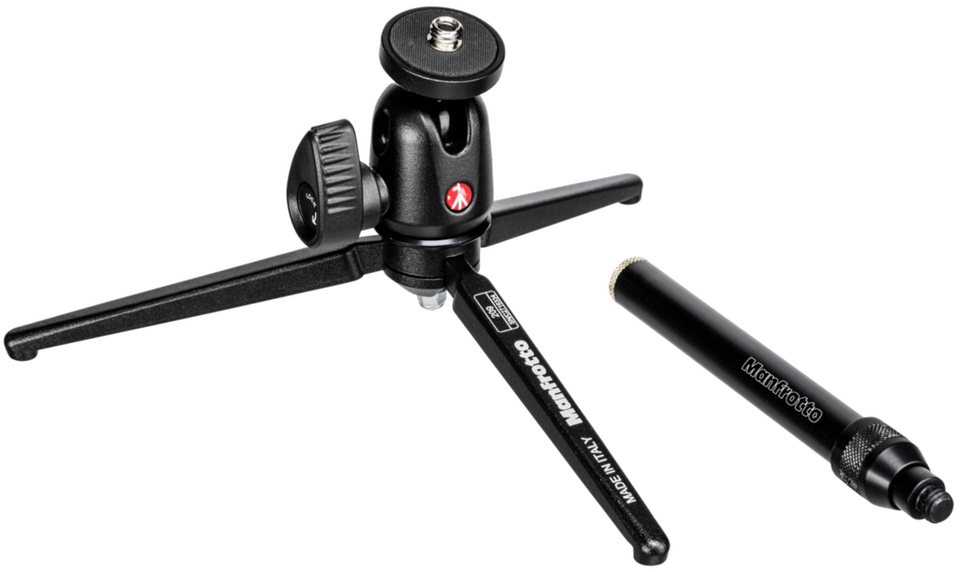 Manfrotto 209 mit 492 Long Tischstativset mit Tasche