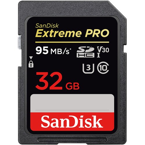 SanDisk 32GB Extreme PRO SDXC UHS-I Speicherkarte