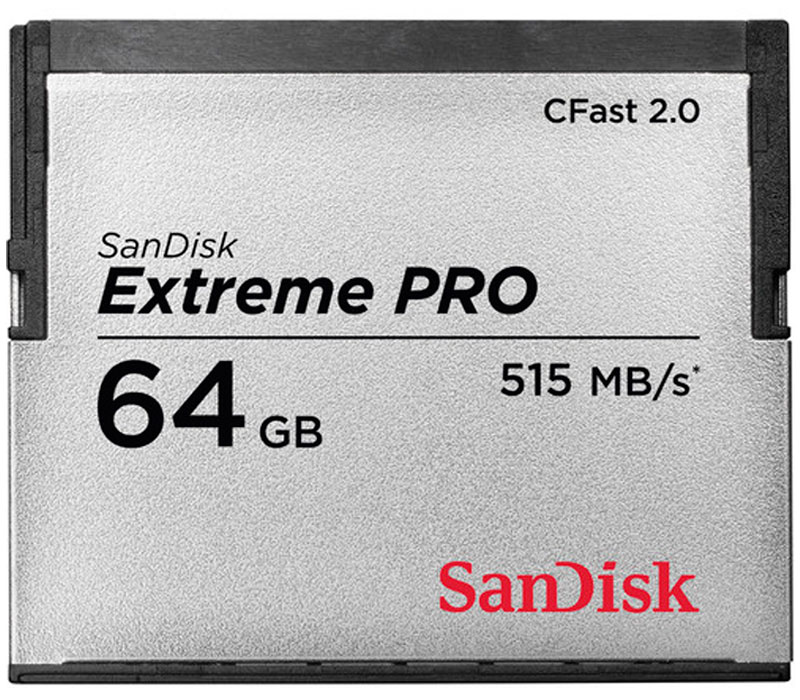 SanDisk CFast 64GB Extreme Pro 2.0 Speicherkarte