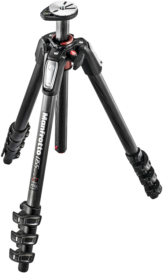 Manfrotto MT055CXPRO4 Carbon Stativ mit 4 Segmenten