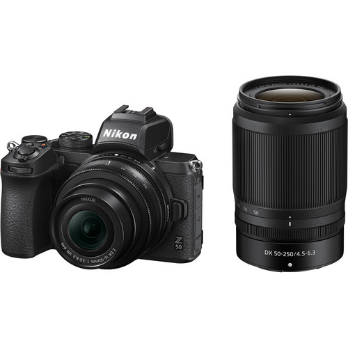 Nikon Z50 Kit mit DX 16-50mm & 50-250mm Objektiv