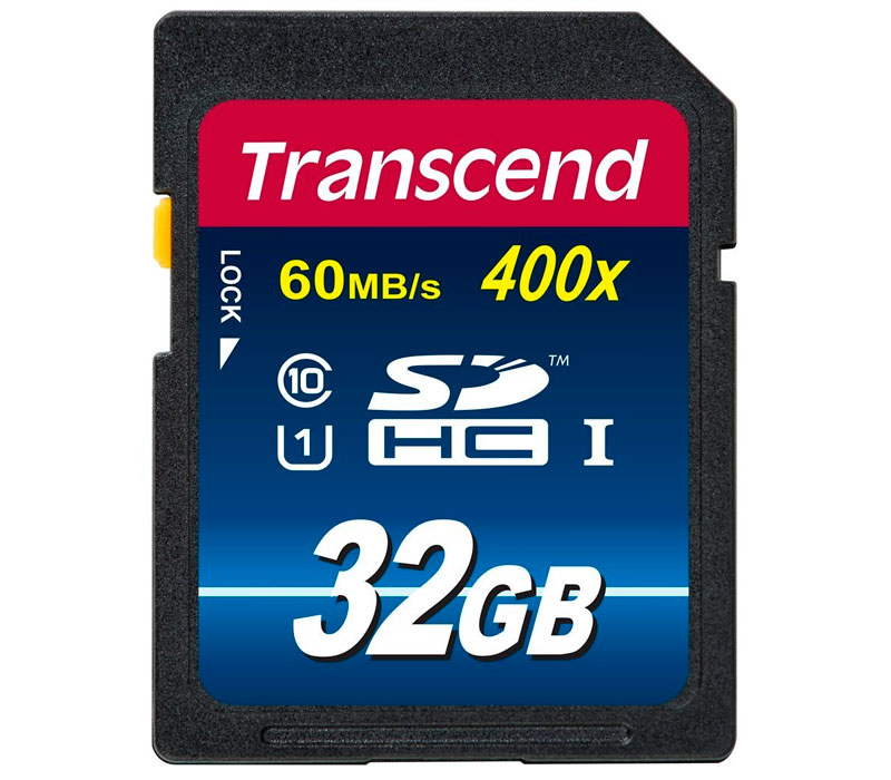 Transcend SDHC 32GB Klasse 10 400x Speicherkarte