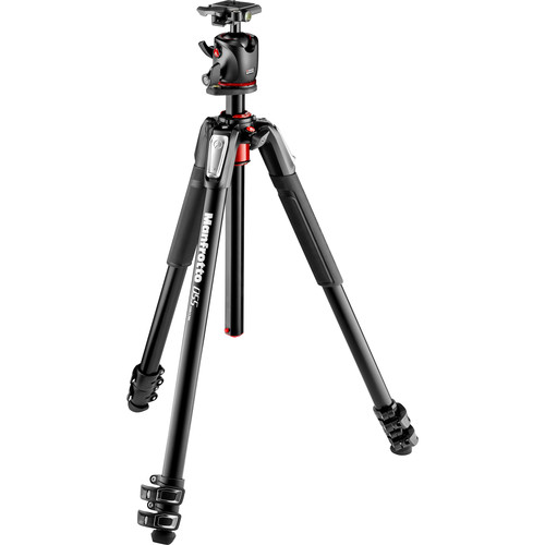 Manfrotto 055XPRO3-BHQ2 Aluminium Stativ QPL mit XPRO Kugelkopf