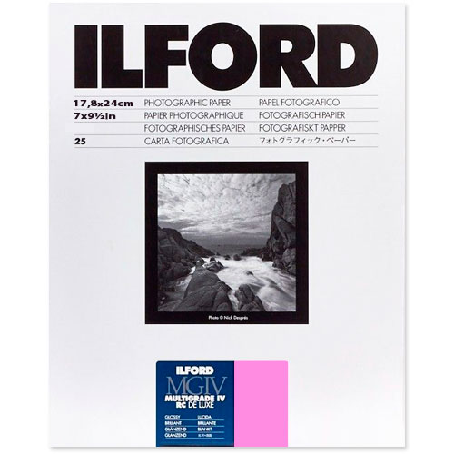 Ilford Multigrade IV 1M, Fotopapier (PE) 18x24cm 25 Blatt