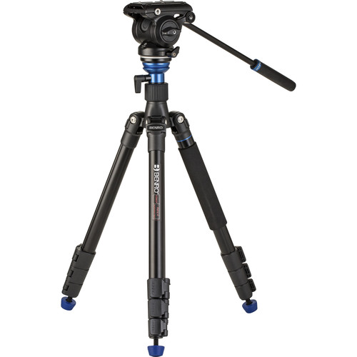 Benro Aero 4 Videostativkit A2883F Aluminium inkl. Videoneiger S4Pro