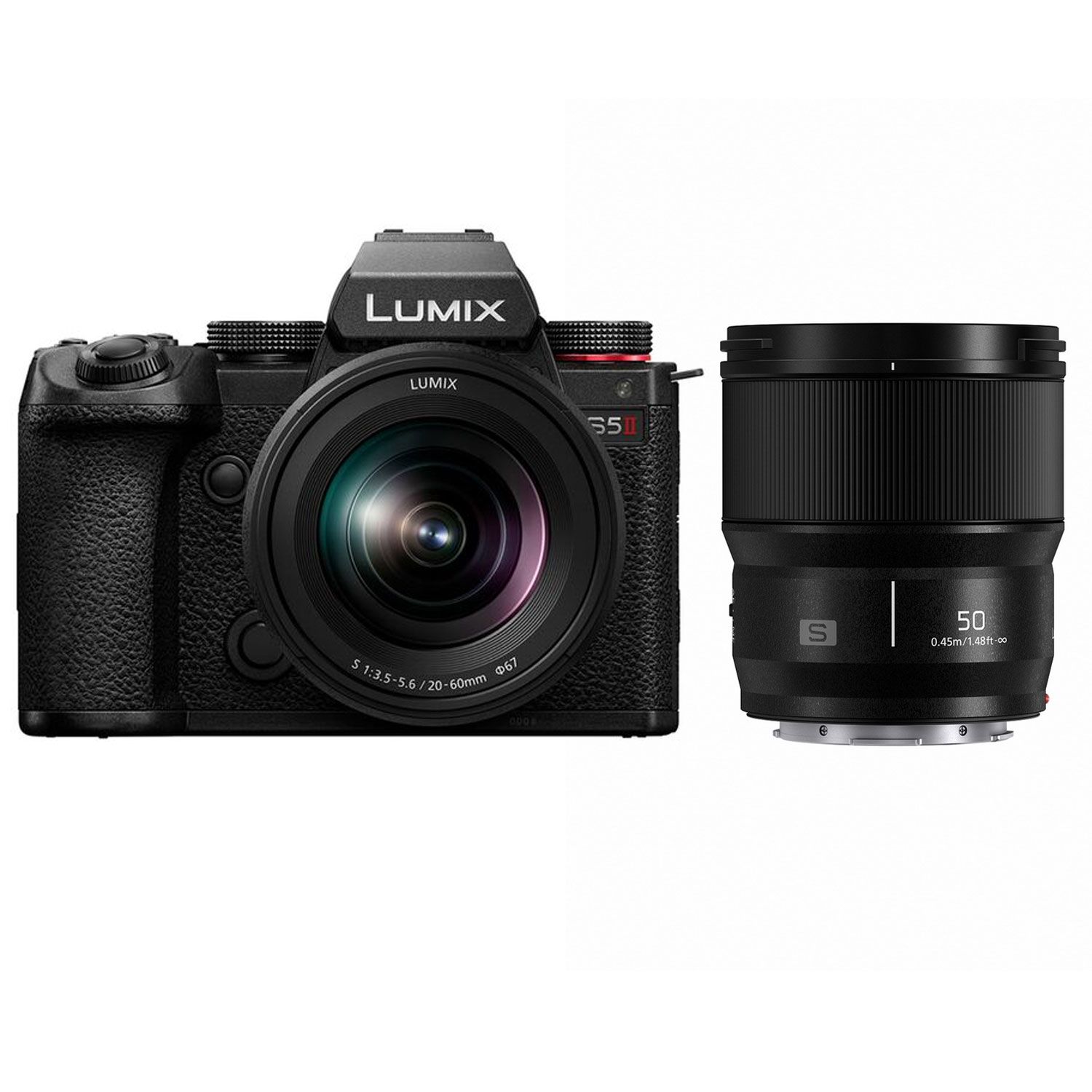 Panasonic Lumix DC S5 II Kit mit S 20-60mm f/3.5-5.6 + S 50mm f/1.8