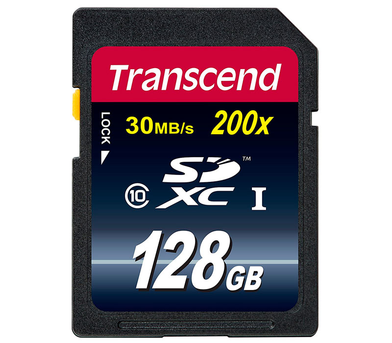 Transcend SDXC 128GB Klasse 10 200x Speicherkarte