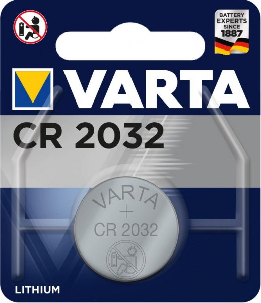 Varta CR-2032 Lithium Knopfzelle