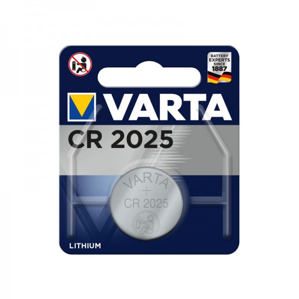 Varta CR-2025 Lithium Knopfzelle