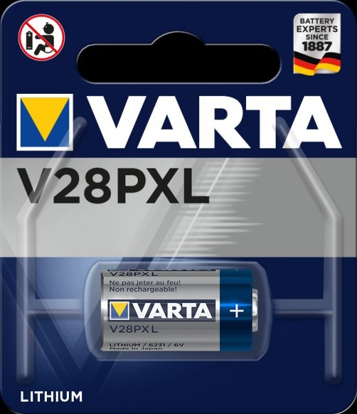 Varta V28PXL Lithium Batterie