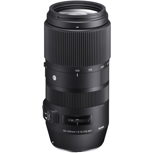 Sigma 100-400mm f/5.6-6.3 DG HSM Contemporary Objektiv für Canon